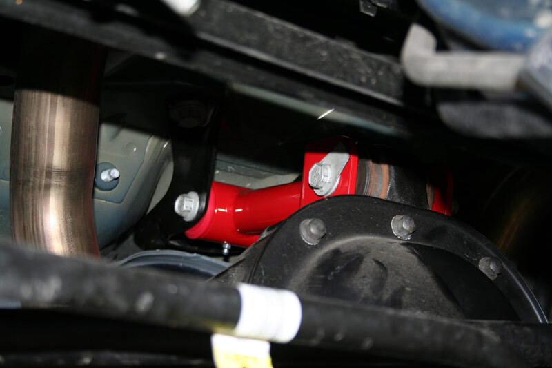 Ford Mustang Lower Control Arms - Rear - UMI Performance - Upper Control Arm with Energy Suspension Bushings - `05-`10